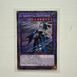 Yu-Gi-Oh El Shaddoll Construct RA04-EN229 Quarter Century Rare 1st Edition - Image 1