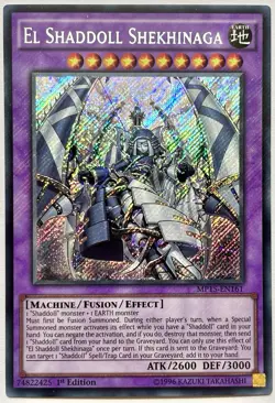 MP15-EN161 El Shaddoll Shekhinaga - Secret Rare 1st Edition Lightly Played - Image 1