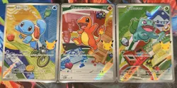 Pokemon First Partners 30th Charmander Squirtle Bulbasaur - Image 1