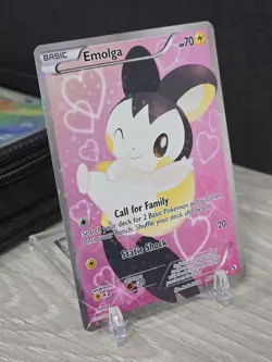Pokemon Emolga RC23/RC25 Legendary Treasures Radiant Collection Full Art Holo - Image 1