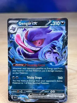 Temporal Forces Gengar ex 104/162 Double Rare Pokemon NM/M - Image 1
