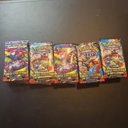 Lot of 50x Mega Evolution Packs from booster bundles Pokemon RESEALED - Image 1