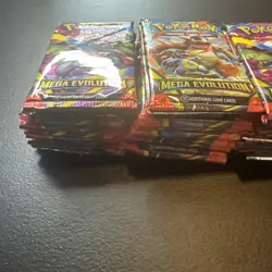 Lot of 50x Mega Evolution Packs from booster bundles Pokemon RESEALED - Image 2