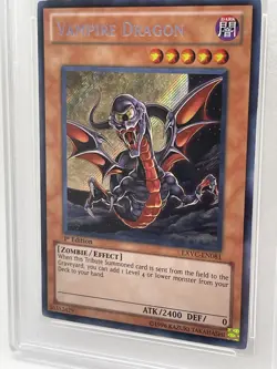 Vampire Dragon 2011 PSA 10 GEM MINT 💎 EXVC-EN081 Secret Rare 1st Edition Yugioh - Image 4