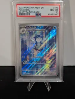 Poliwhirl 176/165 Illustration Rare Holo Pokemon Scarlet & Violet 151 PSA 10 Gem - Image 3