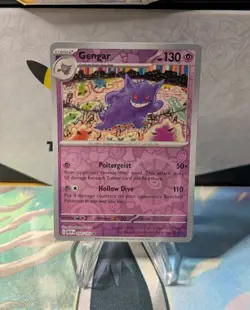 Gengar Reverse Holo 094/165 - Pokemon SV:151 Set TCG - NM - Image 2
