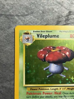 Pokemon Vileplume 15/64 Jungle Holo 1999 WOTC Unlimited NM/LP - Image 2