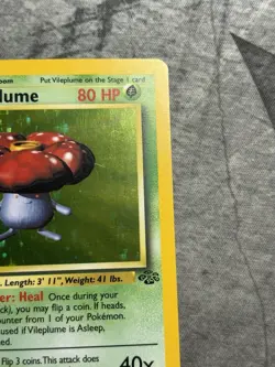 Pokemon Vileplume 15/64 Jungle Holo 1999 WOTC Unlimited NM/LP - Image 5