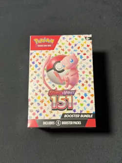 Pokemon TCG Scarlet and Violet 151 Booster Bundle 6 Packs Brand New Sealed - Image 1