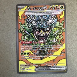 2025 Pokemon Prismatic Evolutions Teal Mask Ogerpon ex Special Illustration Rare - Image 1