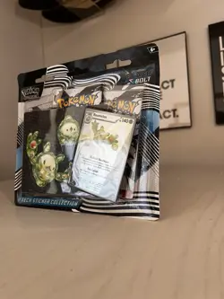 Pokemon TCG Scarlet Violet Black Bolt Tech Sticker Collection 3-Pack Blister 🔥 - Image 2