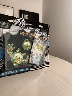 Pokemon TCG Scarlet Violet Black Bolt Tech Sticker Collection 3-Pack Blister 🔥 - Image 3