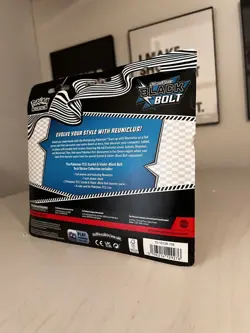 Pokemon TCG Scarlet Violet Black Bolt Tech Sticker Collection 3-Pack Blister 🔥 - Image 4