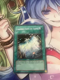 SABER VAULT 1ST SECRET RARE FRENCH TSHD-EN086 FR086 NEAR MINT YUGIOH - Image 1