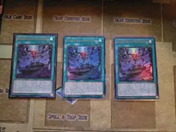 YUGIOH 3X DIVINE TEMPLE OF THE SNAKE-EYE AGOV-EN056 ULTRA 1ST ED NM - Image 1