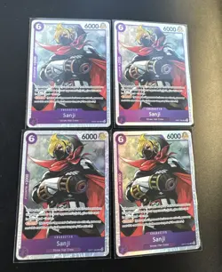 Sanji OP07-064 SR One Piece TCG The Best Vol. 2 PRB-02 - NM English *Playset* - Image 1