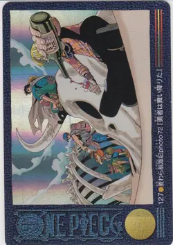 No.127 Holo Rare One Piece Visual Adventure Carddass Bandai Japanese - Image 1