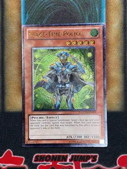 Yugioh Space-Time Police GENF-EN023 Ultimate Rare NM - Image 1
