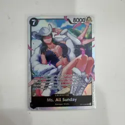 One Piece The Azure Sea's Seven OP14-084 Ms. All Sunday SR - Image 1