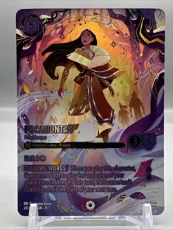 Disney Lorcana - Pocahontas - Peacekeeper - Winterspell - ICONIC - 241/204 - Image 1