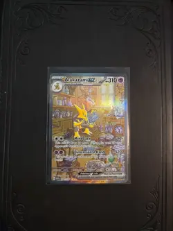 Pokemon TCG Alakazam EX 151 Holo Card Scarlet & Violet 201/165 - Image 2