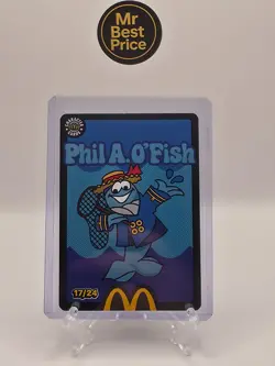 Mcdonalds 2026 Cards 17/24 Character Phil A. O'Fish TCG - Image 1