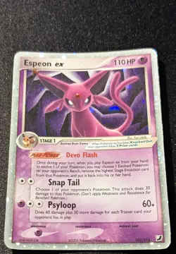 Pokemon EX UNSEEN FORCES - 4 EX Cards Bundle - ENG - Mixed Conditions - Image 4