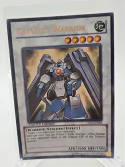 Yugioh Catapult Warrior YF02-EN001 Ultra Rare NM - Image 1