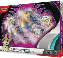 Pokemon TCG Mimikyu ex Box Factory Sealed – Promo Card + 4 Booster Packs New - Image 1