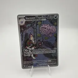 Team Rocket's Weezing 199/182 - IR - Destined Rivals - Pokemon TCG NM Card - Image 1