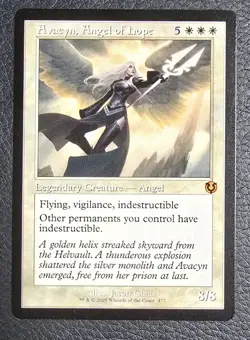 Avacyn, Angel of Hope Retro Frame Innistrad Remastered Mythic White Angel Card - Image 1
