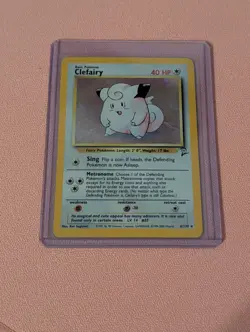 Clefairy 006/130 Base Set 2 Holo Rare MP - HP Pokemon TCG Unlimited Card - Image 1
