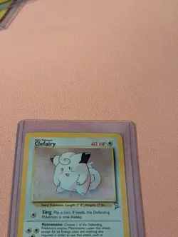 Clefairy 006/130 Base Set 2 Holo Rare MP - HP Pokemon TCG Unlimited Card - Image 2