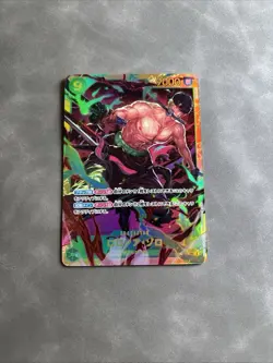 Roronoa Zoro OP06-118 SEC Wings of Captain ONE PIECE Card Japanese - Image 1