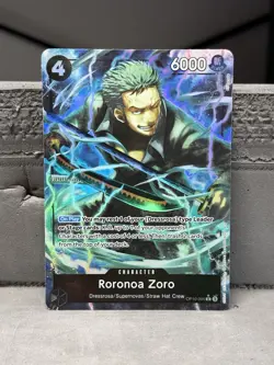 One Piece Card Game Roronoa Zoro OP10-095 PRB Alternate Art English Edition - Image 1