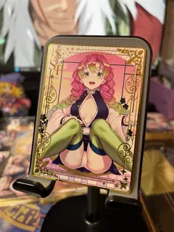 Goddess Story Metal Card Rare Waifu Demon Slayer Anime - Image 2