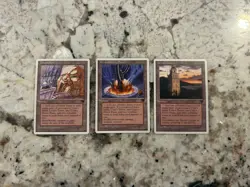 Mtg Urza’s Mine Tower And Power Plant - Magic the Gathering Urzatron Lp - Image 1