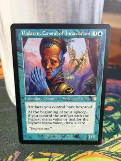 Padeem, Consul of Innovation (Retro Frame) Commander: the Brothers' War (91) LP - Image 1