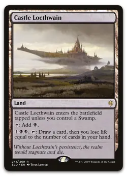 Castle Locthwain #241 (NM) Throne of Eldraine ELD Magic MTG - Image 1