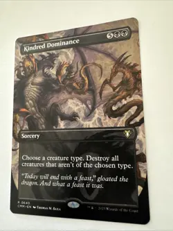 Kindred Dominance (Borderless) Commander Masters Regular - Image 3