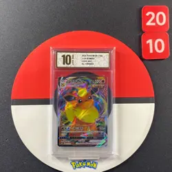 Pokemon TCG Flareon VMAX Chinese NM 002/009 CSHC Grade10 - Image 1