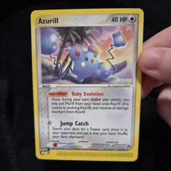 Pokemon TCG Azurill EX Sandstorm 31/100 Regular Uncommon Non Holo 2003 NEAR MINT - Image 1