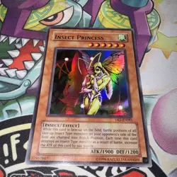 YUGIOH Ultra Rare Insect Princess DR2-EN081 - Image 1