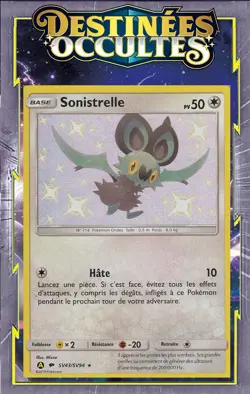 Sonistrelle Shiny -SL11.5:Destinees Occultes- SV43/SV94 - Carte Pokemon Neuve FR - Image 1