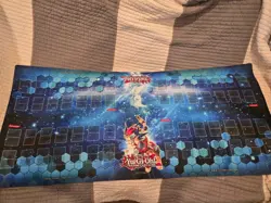 Yugioh Zexal Four Player 4ft Playmat Excellent Condition - Image 1
