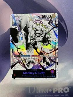 One Piece TCG English ST21-001 Monkey D Luffy Leader Alt Art Parallel - Image 1