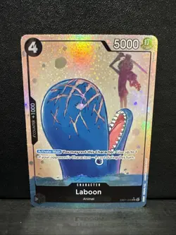 Laboon EB01-048 SR Alternate Art Memorial Collection One Piece NM - Image 1