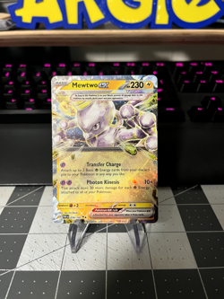 Mewtwo EX 058/182 Double Rare - Paradox Rift Pokemon Card - NM - Image 1