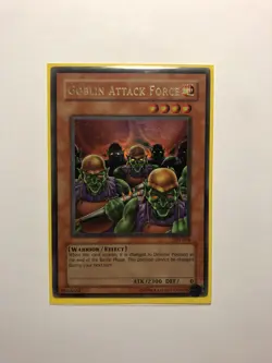 Yugioh Misprint - Star Attribute Error - Goblin Attack Force PSV-094 (LP) - Image 1