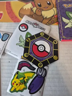 Pokemon Card Lot Sprigatito McDonald’s Holo Promo TCG Sticker Box And More - Image 5